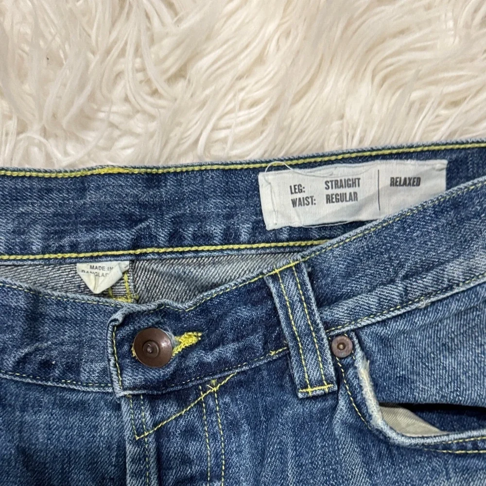 Classic Men's Blue Denim Jeans